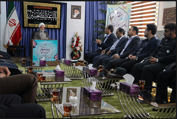 دیدار اعضای شورای پدافند غیرعامل استان با نماینده محترم ولی فقیه و امام جمعه بجنورد