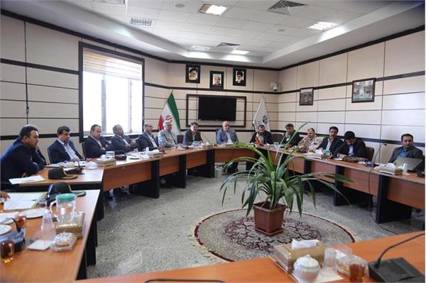 گزارش مدیرکل ICT  استان از وضعیت توسعه شاخص های ارتباطی در جلسه کارگروه مرز ذیل شورای تامیت استان خراسان شمالی