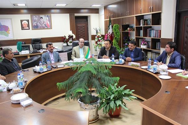 احصاء مشکلات حوزه ی ICT شهرستان شیروان با حضور فرماندار  و بخشداران شهرستان و مدیران زیر مجموعه وزارت
