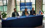 برپایی میز ارتباط مردمی اداره کل ارتباطات و فناوری اطلاعات استان خراسان شمالی در مصلی نماز جمعه شهرستان بجنورد
