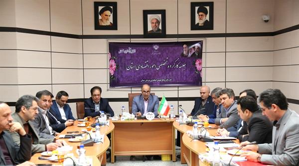 حضور مدیرکل ارتباطات و فناوری اطلاعات خراسان شمالی در یازدهمین جلسه کارگروه تخصصی امور اقتصادی استان
