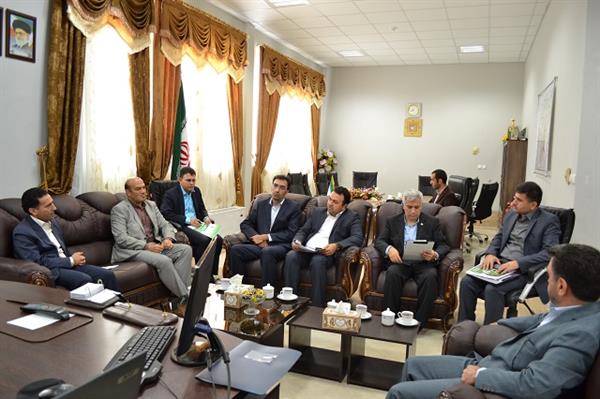 برگزاری جلسه بررسی مشکلات حوزه ارتباطات و  فناوری اطلاعات شهرستان گرمه با حضور فرماندار محترم