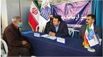 میز ارتباط مردمی اداره کل ارتباطات و فناوری اطلاعات خراسان شمالی در مصلی نماز جمعه برپا شد