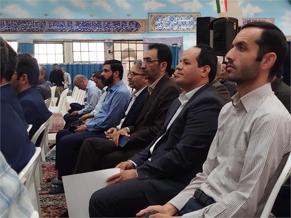 حضور سرپرست اداره کل ارتباطات و فناوری اطلاعات خراسان شمالی در مراسم گرامیداشت شهدای خدمت در بجنورد