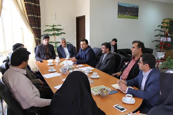 احصاء مشکلات حوزه ی ICT شهرستان اسفراین با حضور فرماندار  و بخشداران شهرستان و مدیران زیر مجموعه وزارت