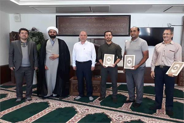 تجلیل از جانباز و ایثارگر و برگزیدگان مسابقات ورزشی در اداره کل ارتباطات خراسان شمالی
