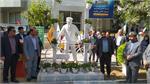 رو نمایی از المان "مرد پستچی" در بجنورد