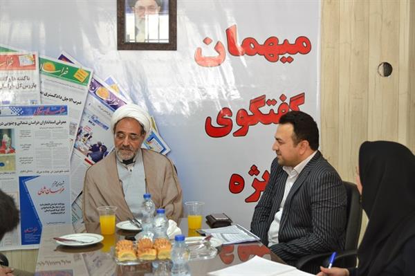 دیدار مدیر کل ارتباطات و فناوری اطلاعات استان با مسئولین روزنامه خراسان شمالی  و  اتفاقیه به مناسبت روز خبرنگار
